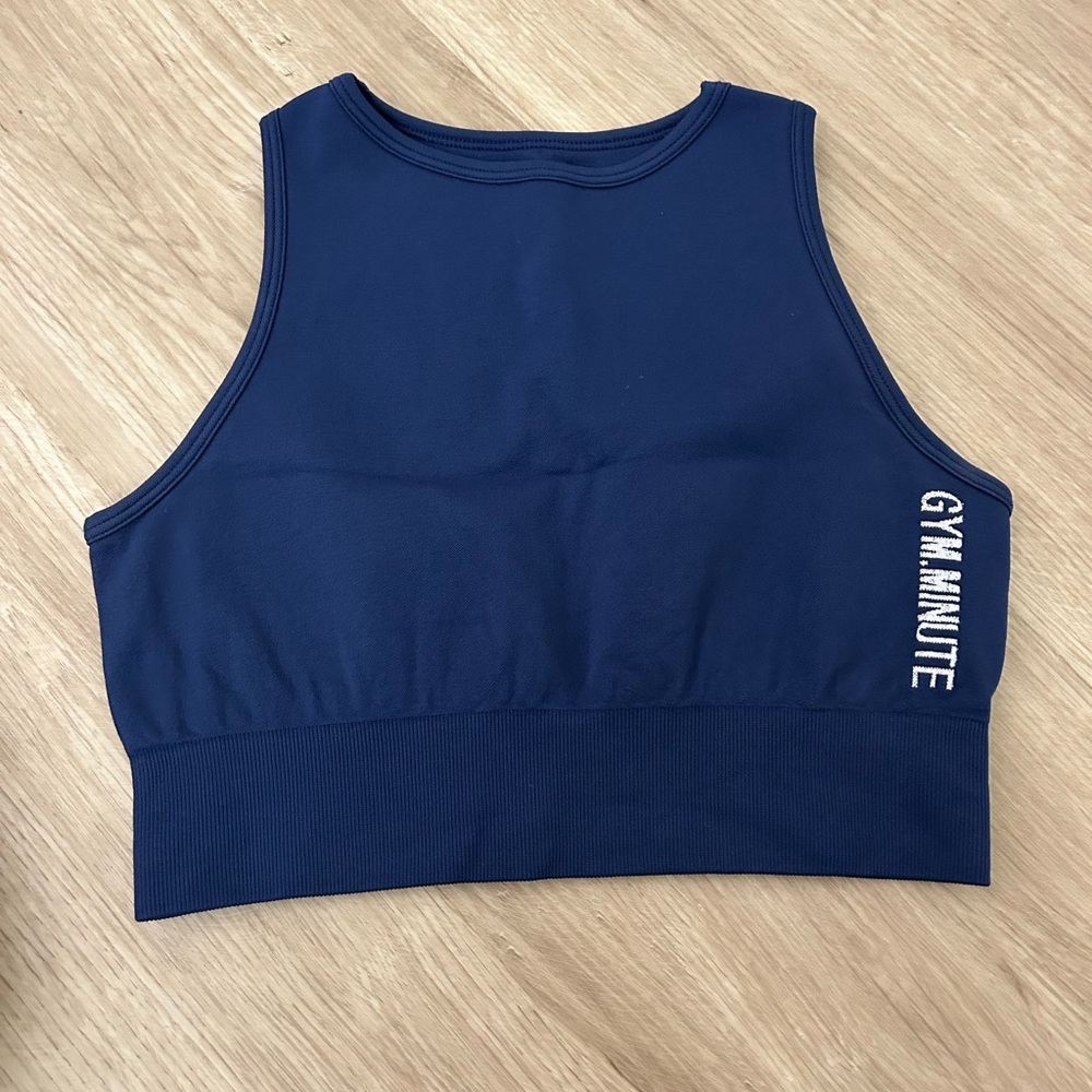 Gym Minute Cropped Workout Shirt